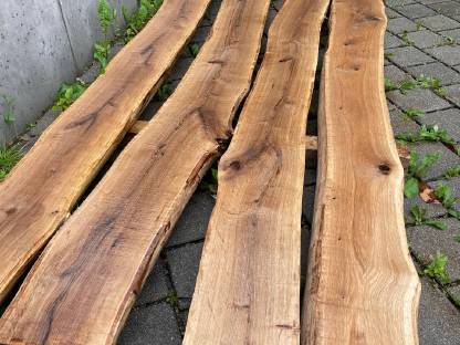 Bild 3:Eichenpfosten