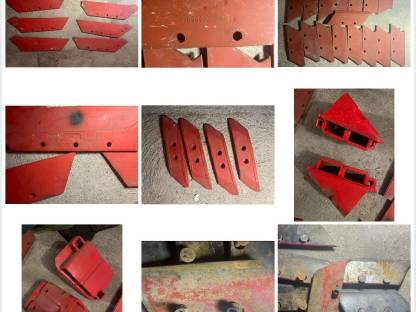 Bild 2:Verschleißteile Vogel und Noot 950/1.000 bzw. Amazone Cayros