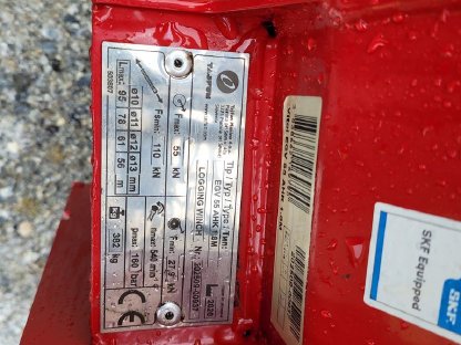 Bild 3:Seilwinde Taifun 55 AHK