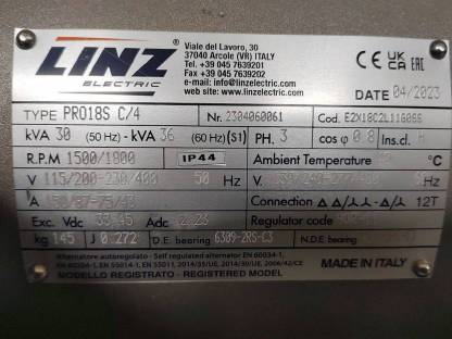Bild 5:CFS Zapfwellengenerator/-aggregat/Stromerzeuger 30 KVA EY-30