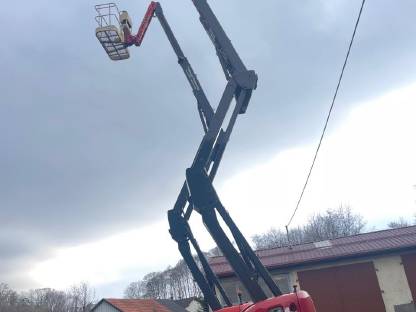 Bild 2:Hubsteiger, Arbeitsbühne Manitou 160 ATJ, 180 ATJ
