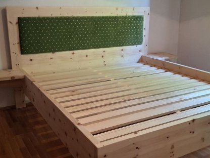 Bild 5:Zirbenbett Schwebend Neu