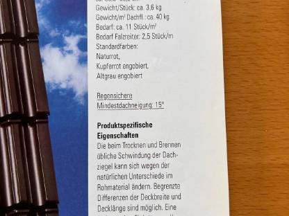 Bild 2:Dachziegel Meindl Megaton