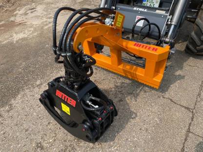 Bild 2:Ritter Frontladergreifer 4,5t, 1.300mm