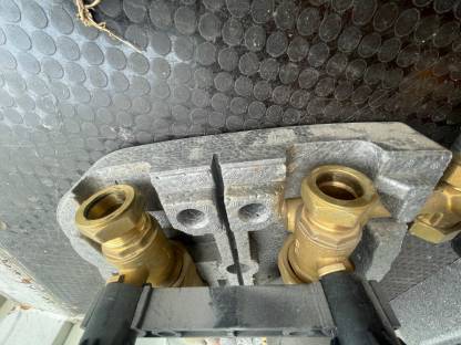 Bild 4:Solar Pumpengruppe mit Pumpe, 1x Pumpe