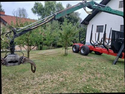 Bild 6:Rückewagen Möre Maskiner