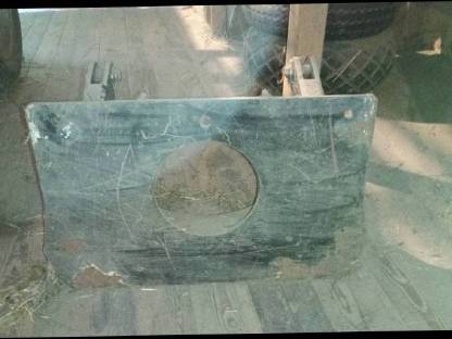 Bild 4:Hauer Schneepflugplatte