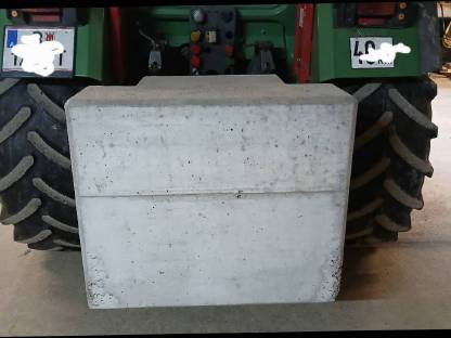 Bild 2:Betongewicht