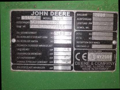 Bild 3:John Deere 611 Schneidwerk, Bj. 2008