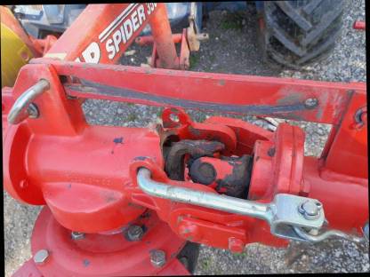 Bild 2:Sip Spider 350 Kreisler mit Entlastungsfedern, Ballonräder