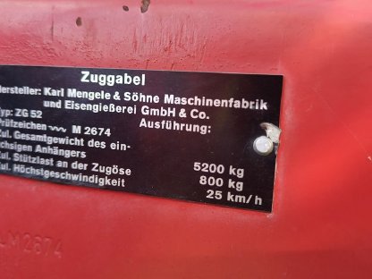 Bild 4:Ladewagen, Dosierwagen Mengele LAW350A