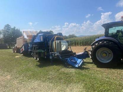 Bild 7:Silo Mais Ballen Kärnten Ernte 2025