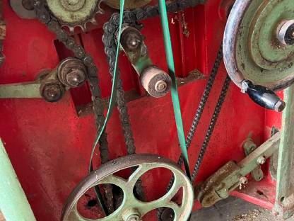 Bild 7:Hobelmaschine 2, Abrichte Dickenhobelmaschine