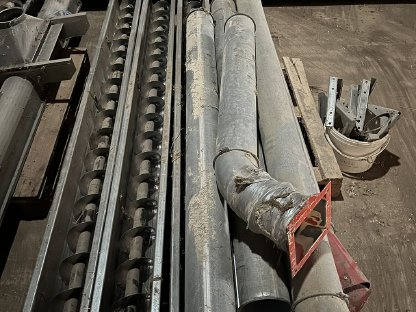 Bild 2:Trogschnecke Getreide Förderschnecke