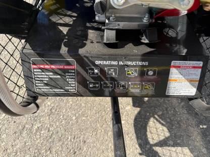 Bild 6:Hochdruckreiniger mobil mit Wassertank 190 Bar, Benzinmotor