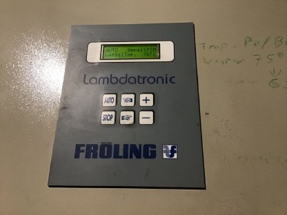 Bild 2:Fröling Hackschnitzelheizung Lambdamatic 30