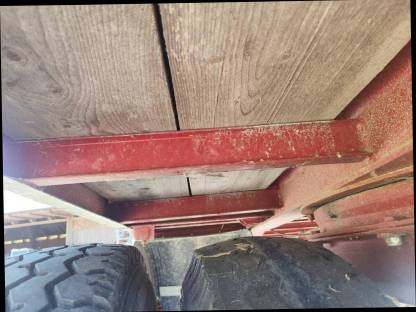 Bild 5:Ballenanhänger, Holzanhänger