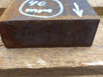 Bild 2:Flacheisen Rest 140x40