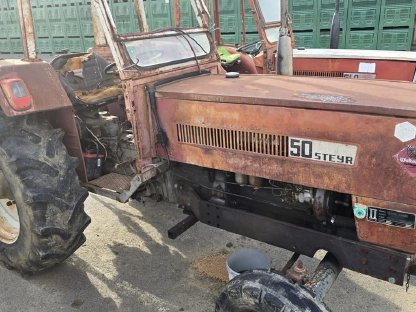 Bild 3:3 Stk. Steyr 50, 540 und 540 Schmalspur