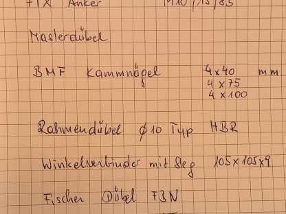 Bild 2:Eisenteile Fa. Würth für Handwerker, Häuslbauer günstig