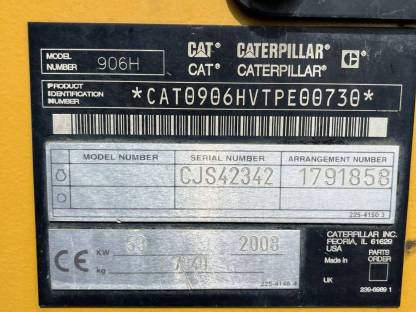 Bild 4:Cat Radlader 906H