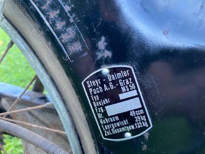 Bild 6:Puch MS 50 + Teile