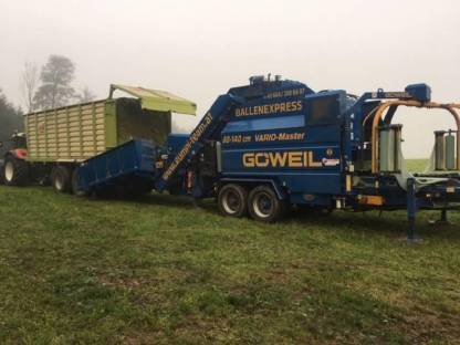 Bild 2:Silo Mais Ballen Kärnten Ernte 2025