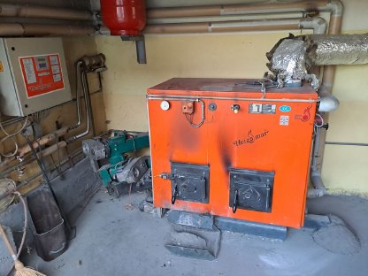 Hackgutheizung Heizomat HSK-A60