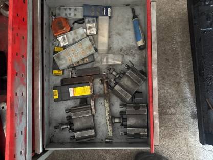 Bild 6:Drehbank/Drehmaschine Voest