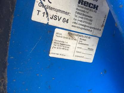 Bild 5:Reck Jumbo Siloverteiler