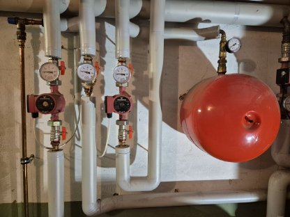 Bild 3:Thermische Solaranlage