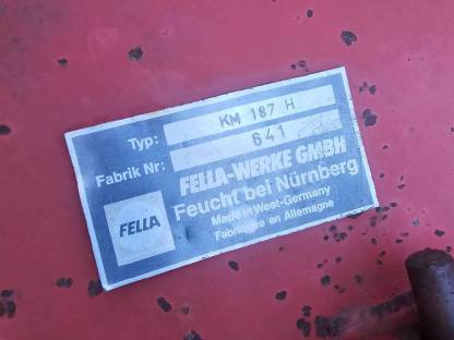 Bild 5:Fella KM 187 H