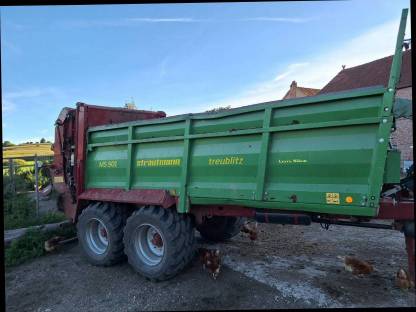 Bild 2:Strautmann MS 901 Miststreuer, Kompoststreuer
