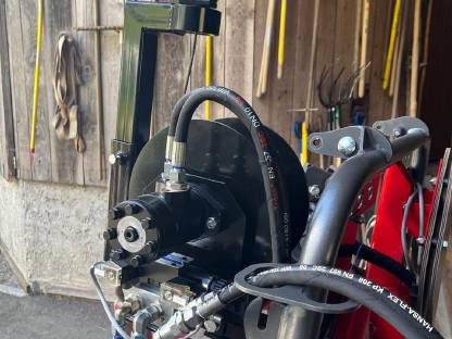 Bild 4:Hilfswinde für Funkseilwinde