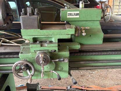 Bild 3:Drehbank/Drehmaschine Voest