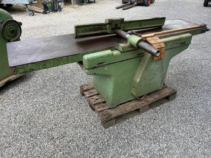 Bild 3:Hobelmaschine 2, Abrichte Dickenhobelmaschine