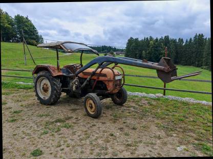 Steyr 288 mit Frontlader