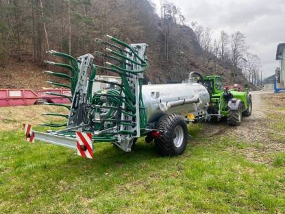Bild 3:Güllefass Supercis 650 mit Schleppschuhverteiler
