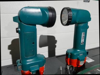 Bild 5:Makita Handleuchte Lampe 9,6 V, dazu 3x Akku, Ladegerät