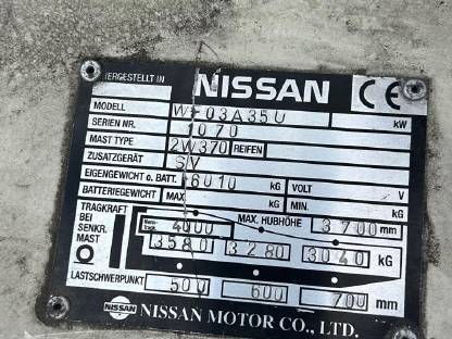 Bild 4:Gabelstapler Nissan 35
