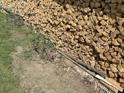 Fichten Brennholz