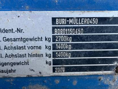 Bild 4:Milchtank Buri Müller 1.900 l