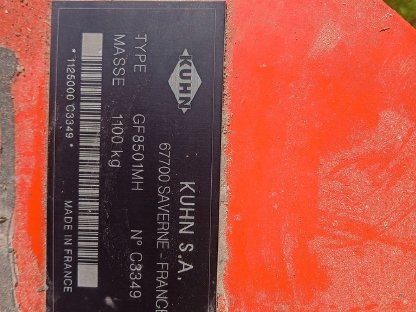 Bild 5:Kuhn Kreiselheuer GF 8501 MH