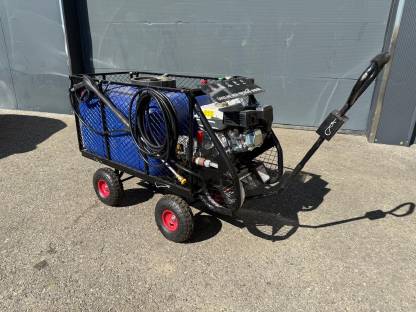 Hochdruckreiniger mobil mit Wassertank 190 Bar, Benzin Motor