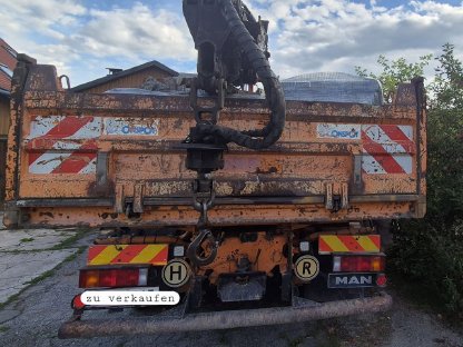 Bild 2:Lkw, 2-Achser, Allrad mit Palfinger Ladekran