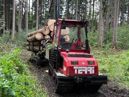 Bild 2:Terri ATD Rückezug Forwarder Harvester