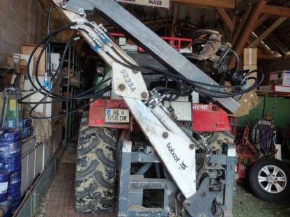 Bild 2:Heckbagger Bobcat