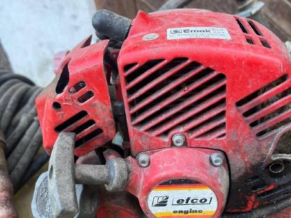 Bild 3:Schubkarren-Spritze mit Efco Motor