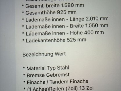 Bild 5:Pkw-Anhänger Pongratz EPA 206 G