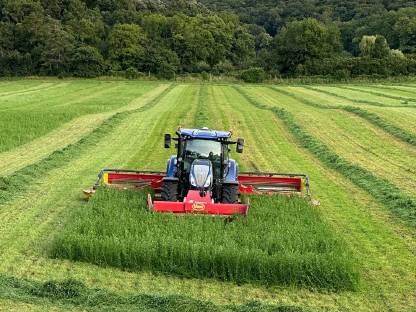 Bild 7:Bio-Silageballen/Heulage